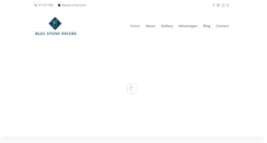 Desktop Screenshot of bleustonepaving.com
